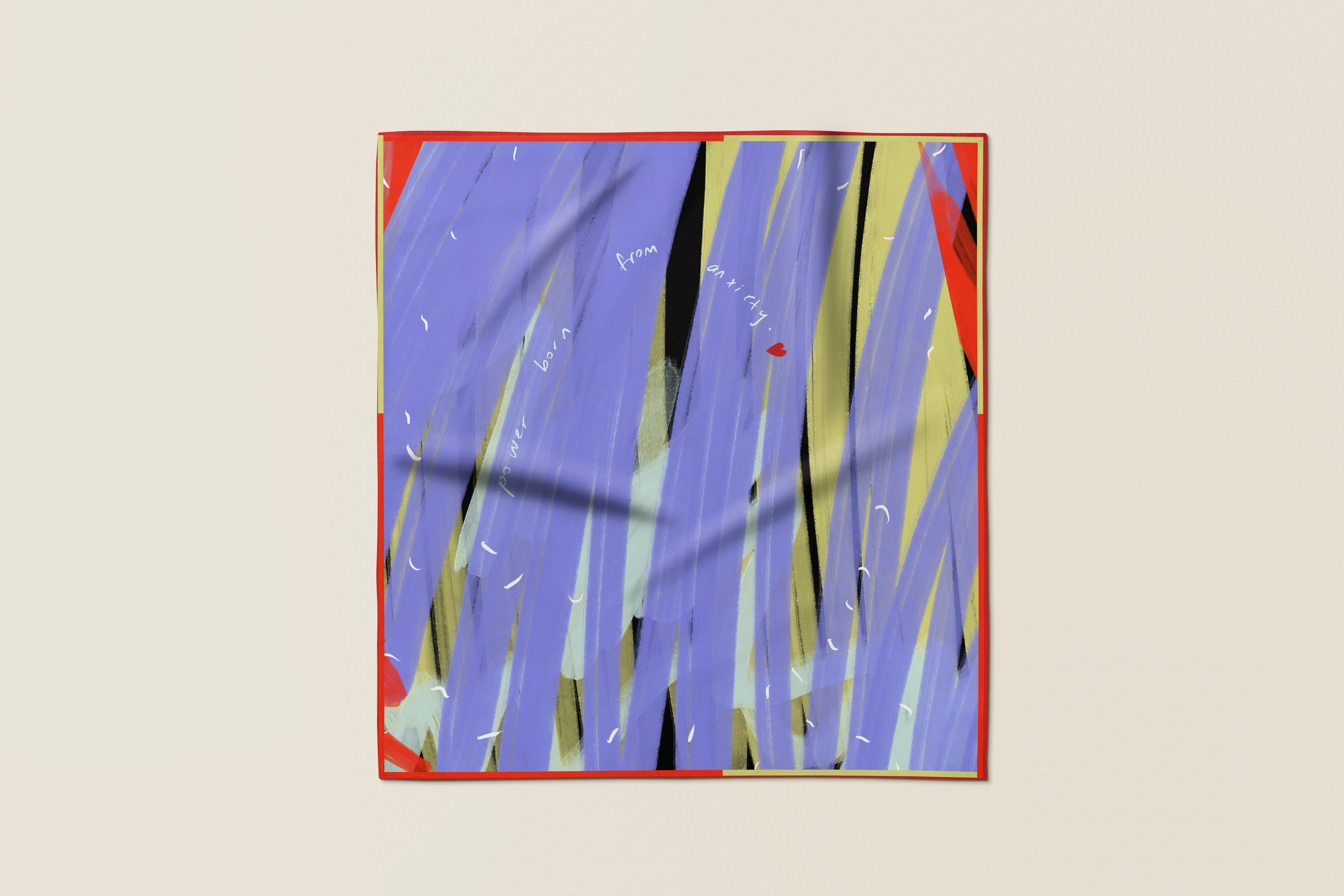 SKY SILK SCARF